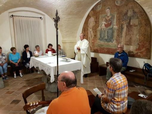 Gottesdienst mit Konrad Herrmann in Assisi