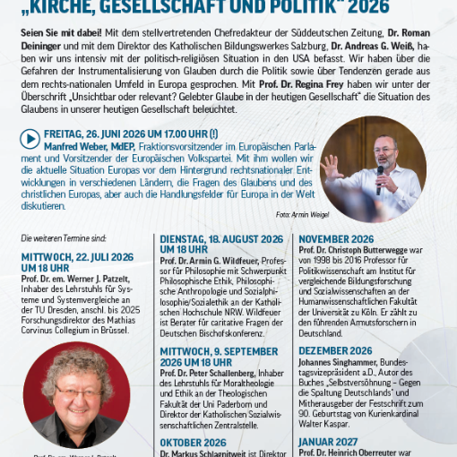 Zoom-Gesprächsreihe